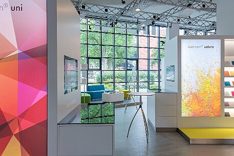 Nora Weinheim | Werksbesichtigung Kautschukboden null