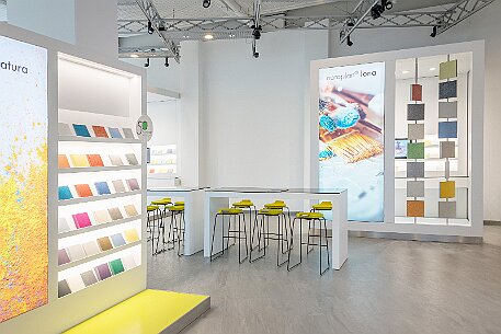 Nora Weinheim | Werksbesichtigung Kautschukboden null