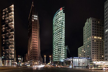 Berlin | Potsdamer Platz bei Nacht null