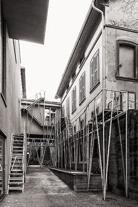 Kunsthaus Pasquart Biel-Bienne - Toni Parpan - Zwischenhof null