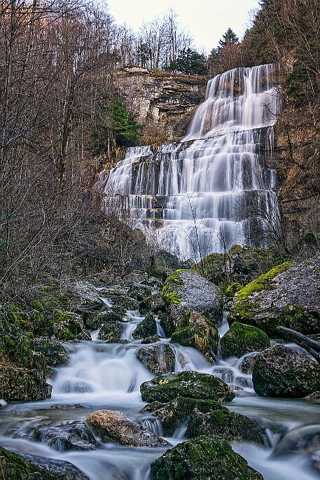 Wasserfälle – Cascades du Hérisson - Menétrux-en-Joux FR null