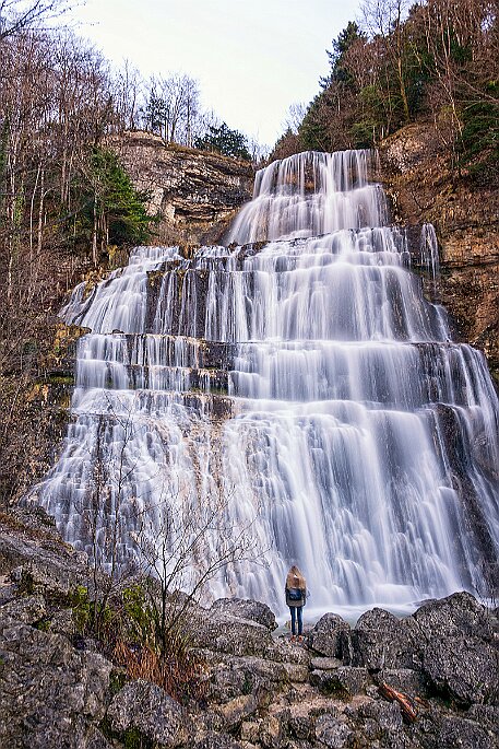 Wasserfälle – Cascades du Hérisson - Menétrux-en-Joux FR null