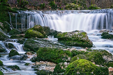 Wasserfälle – Cascades du Hérisson - Menétrux-en-Joux FR null