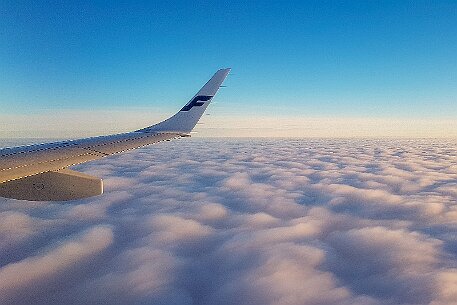Flug nach Helsinki null