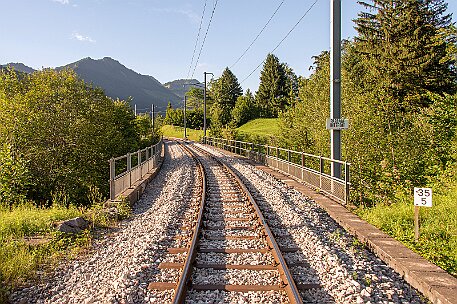 Kleiner Stausee, Lac de Lessoc, bei Montbovon null
